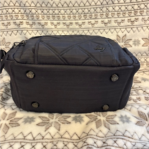 Lug Rumble Satchel Bag- Brushed Grey NWT - Picture 8 of 9